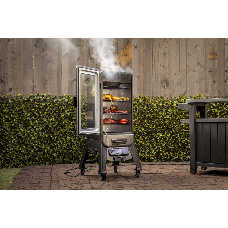 Pit boss 2 series digital electric smoker with hammertone finish best sale